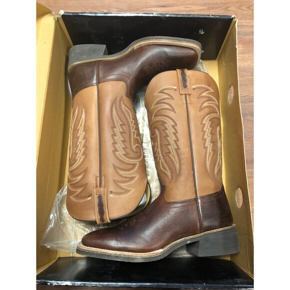 BNIB Men's Old West Cowboy Boots- Size 8